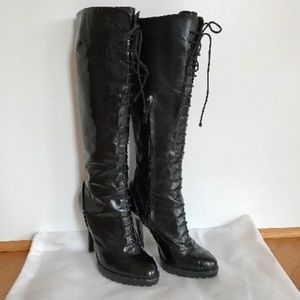 Giuseppe Zanotti - Lace Up Boots US 8.5 | IT 38.5